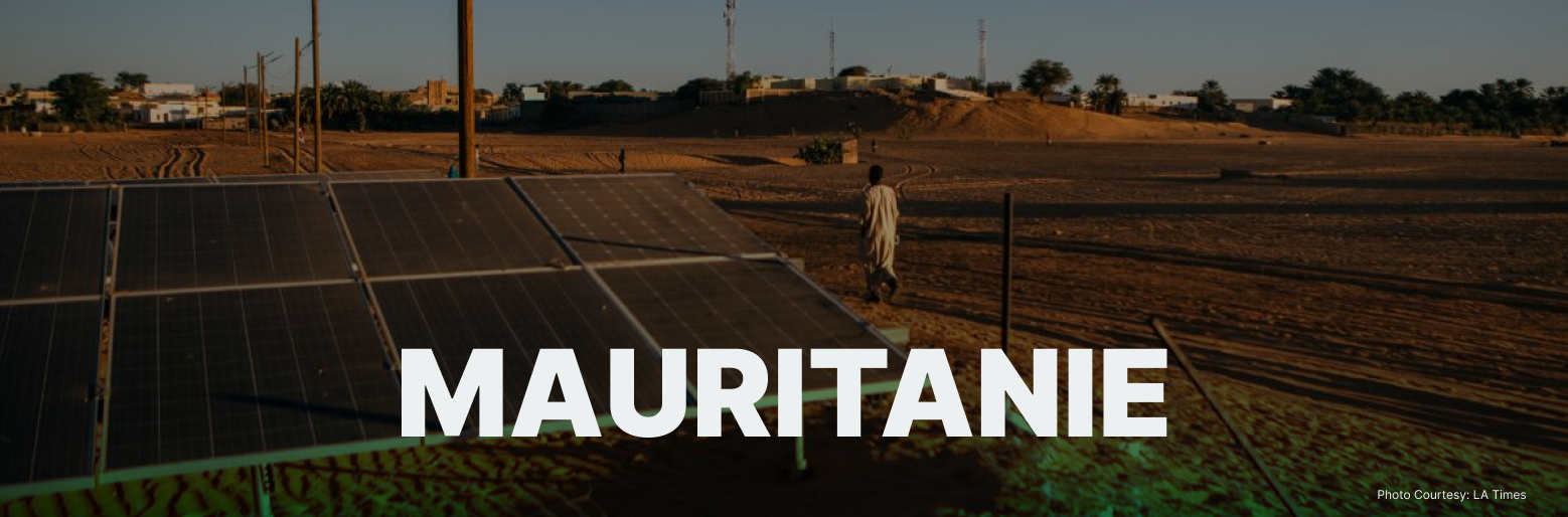 Photo de couverture de la Mauritanie